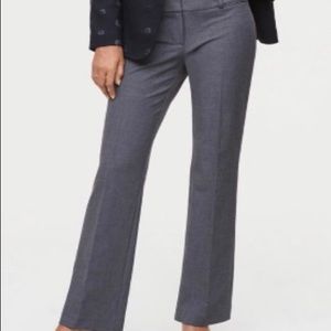 NWOT Ann Taylor LOFT Julie Gray Dress Pants